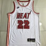 Maillot de Basket #22 Butler Miami Heat Classic authentique Blanc